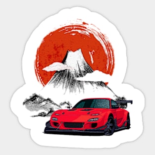 Mazda RX7, JDM Sticker